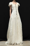 Mutedance 24 Spring/Summer Shell Sleeve Waist Dress MD-MD24SS14-HOARY PM137